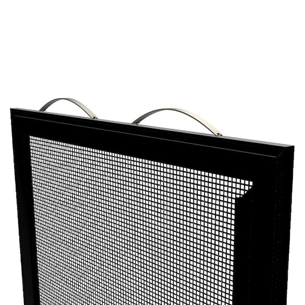 36 In. W X 23 In. H Slider Glider Window Screen, SL6, UltraVue Mesh, Black